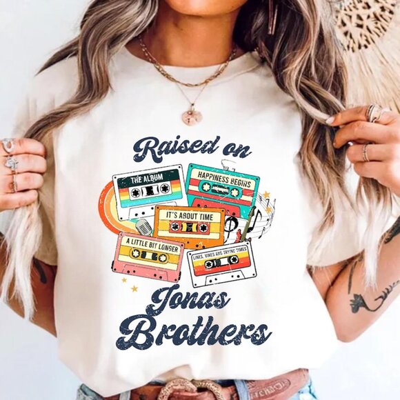 Samantha S Other - Raised On Jonas Brother Shirt, Joe Jonas shirt, Annivesary Tour 2025 Shirt
